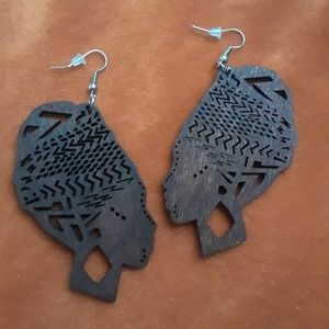 Headwrap Woman Earrings